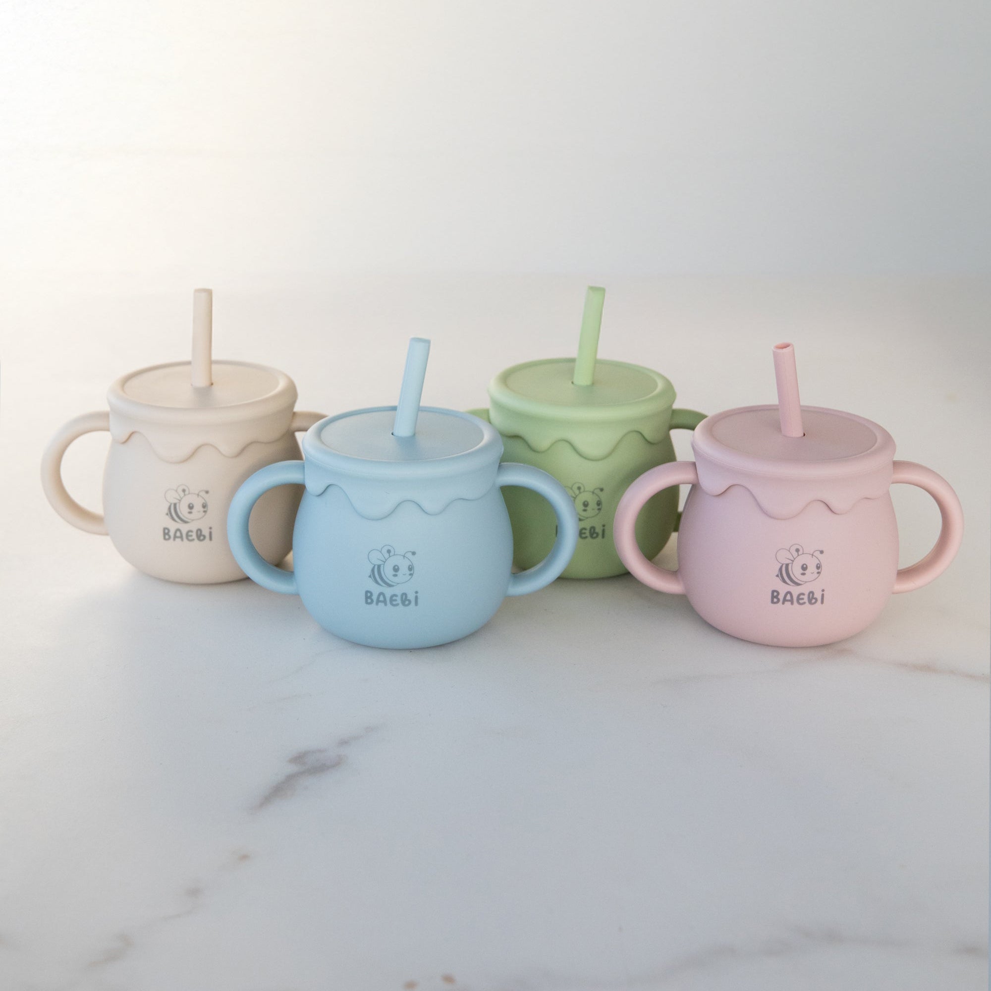 BAEBi 'Honey Pot': 2-i-1 Snack & Sip