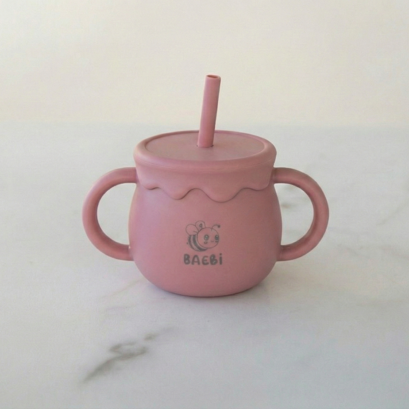 BAEBi 'Honey Pot': 2-i-1 Snack & Sip