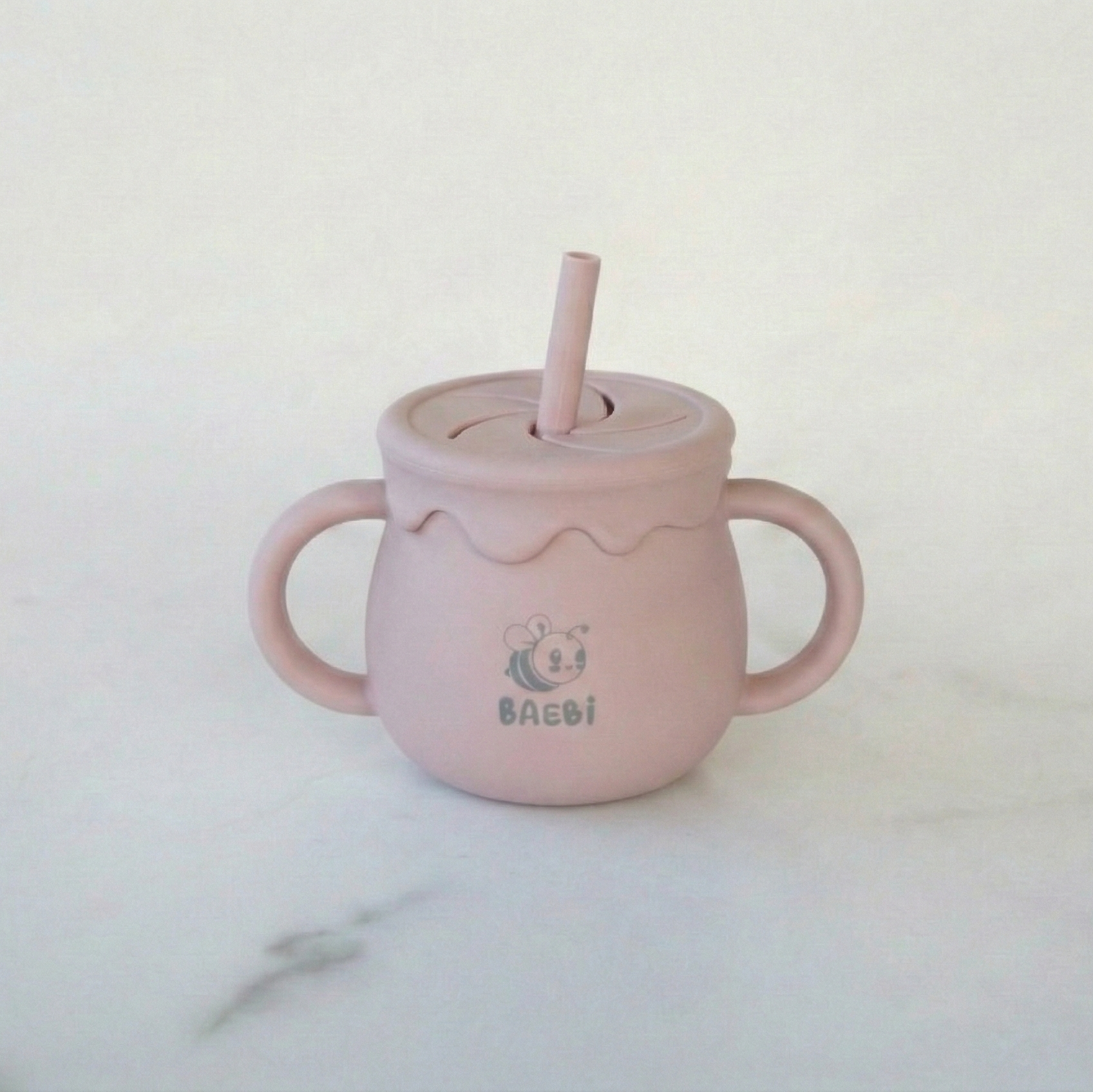 BAEBi 'Honey Pot': 2-i-1 Snack & Sip