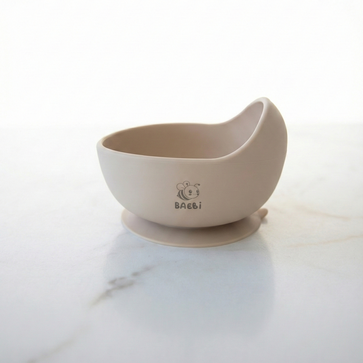 Scoop Skål m Sugekop, Oat Milk