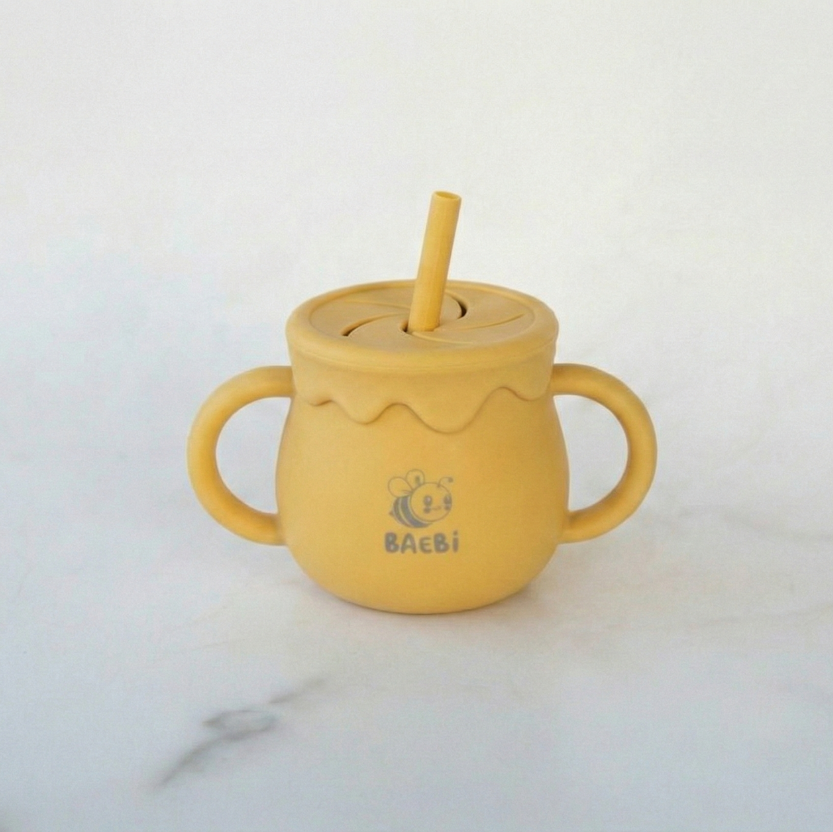 BAEBi 'Honey Pot': 2-i-1 Snack & Sip