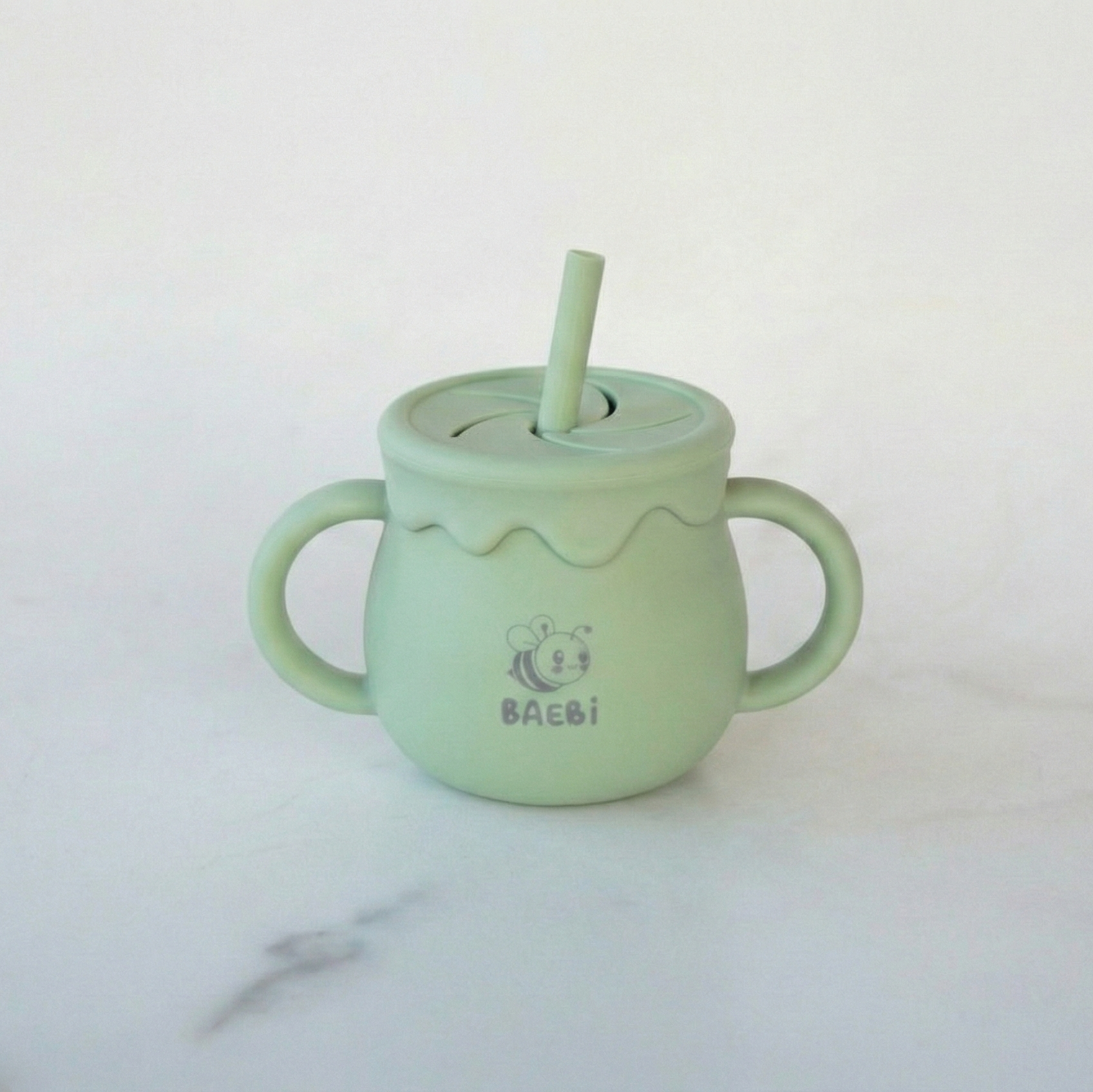 BAEBi 'Honey Pot': 2-i-1 Snack & Sip
