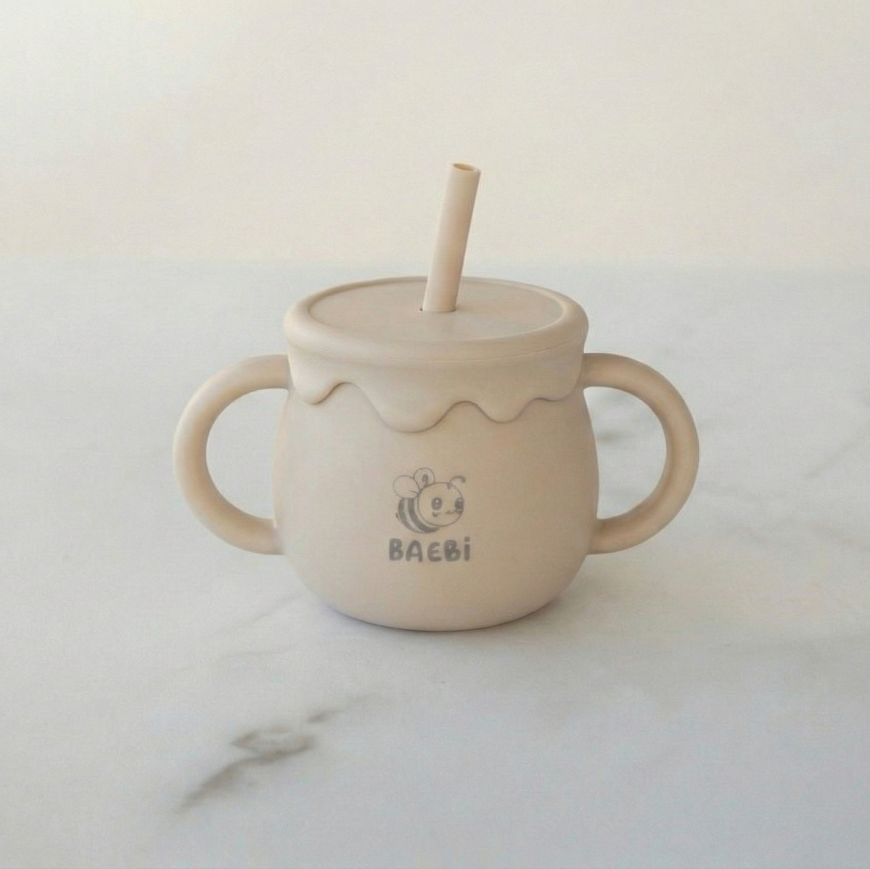 BAEBi 'Honey Pot': 2-i-1 Snack & Sip