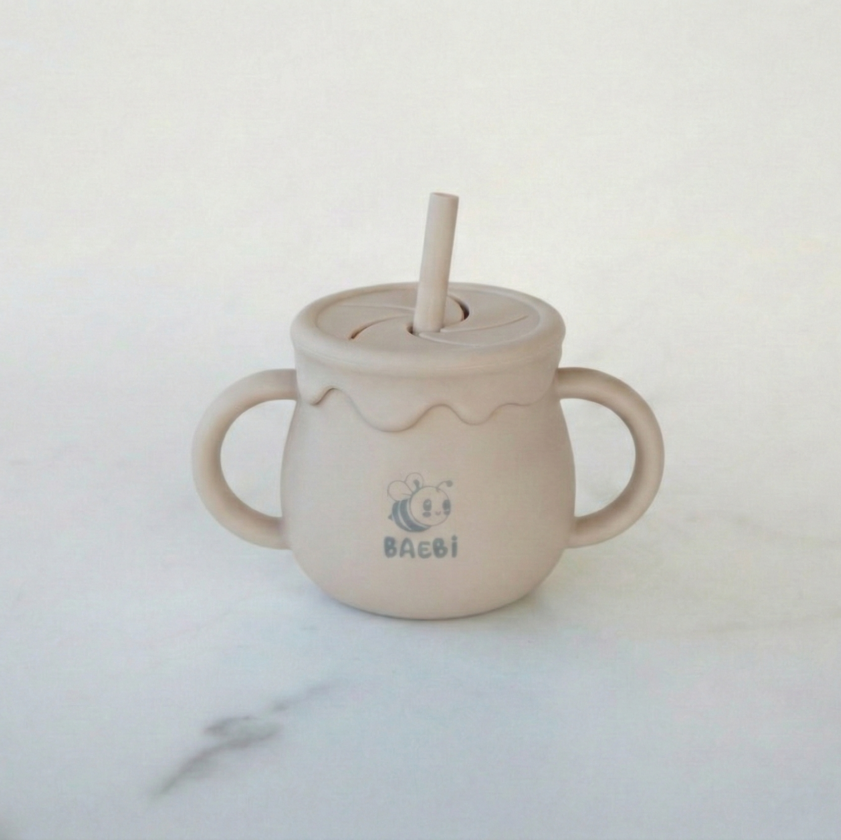 BAEBi 'Honey Pot': 2-i-1 Snack & Sip