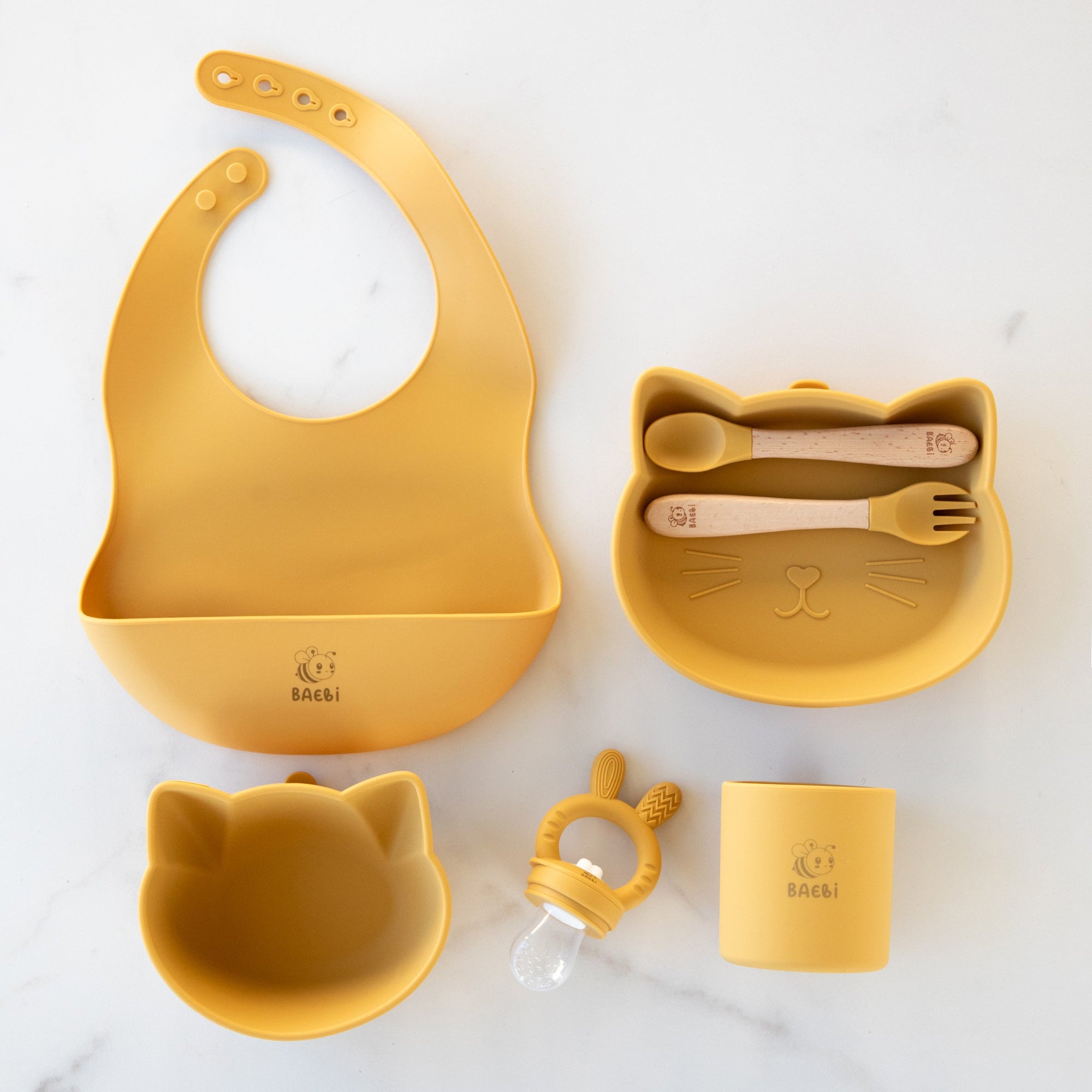 BAEBi 'Deluxe' Spisestart-sæt (6 dele)